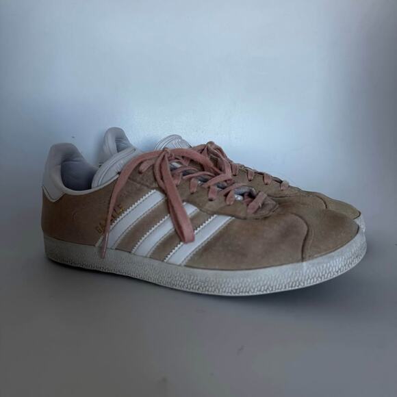Adidas Gazelle “Vapor Pink / White / Gold” – Men’s 7 (fits Women’s 8.5) - Picture 1 of 8